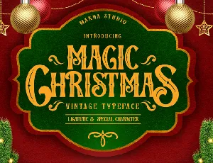 Magic Christmas font