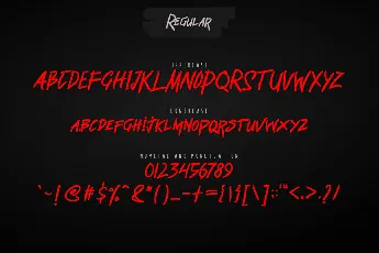 Manterah font