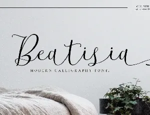 Beatisia font