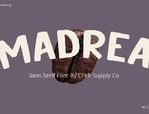 Madrea font