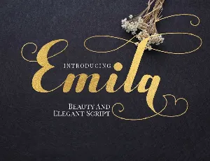 Emila font