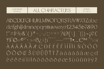 CS Resident font