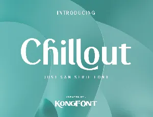 Chillout font