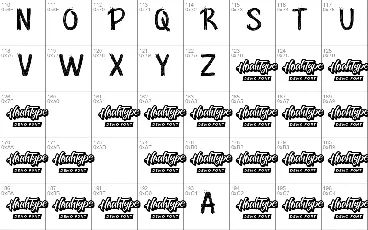 Donelson Demo font