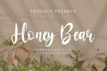 HoneyBear font