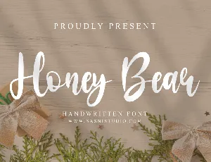 HoneyBear font