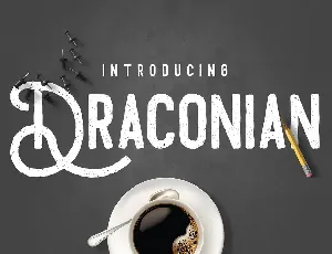 Draconian font