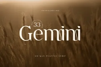 Gemini font