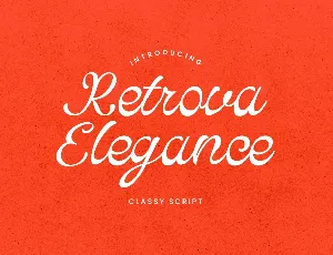 Retrova Elegance font