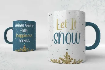 Night Snow Demo font