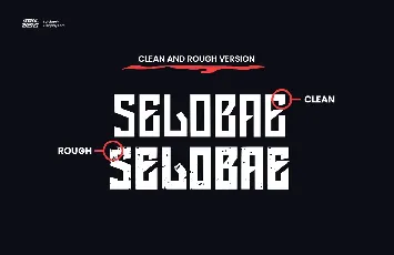 SELOBAE font