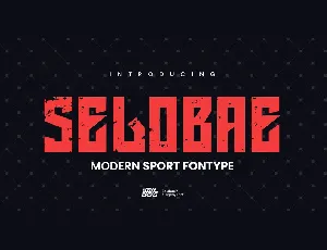 SELOBAE font