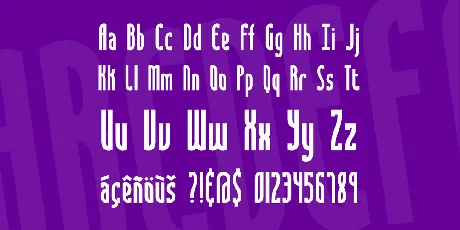 Saunder BRK font