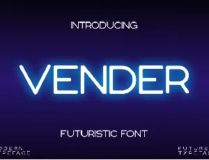 Vender font