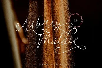 Aubrey Maldie font