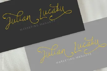 Aubrey Maldie font