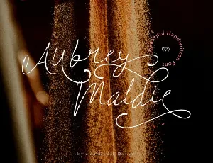 Aubrey Maldie font