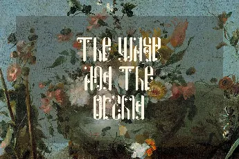 Paintings Condensed Demo font