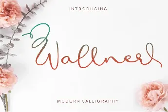 Wallner - Personal Use font