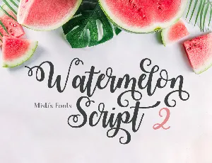 Watermelon Script 2 font