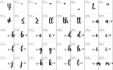 Mishela font