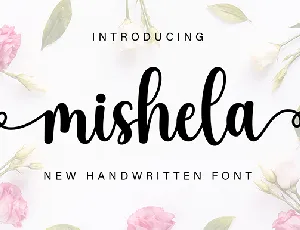 Mishela font