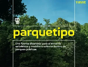 Parquetipo font