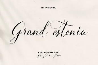 Grand Estonia font