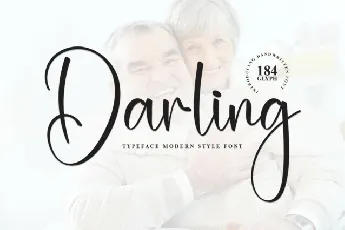 Darling Script font