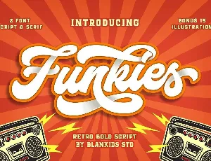 Funkies font