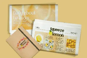 Lemon Sundae Demo font