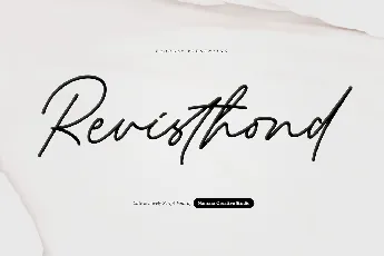 Revisthond font