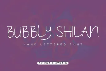 Bubbly Shilan Demo font