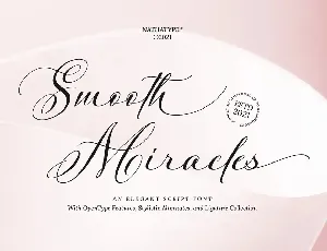 Smooth Miracles font