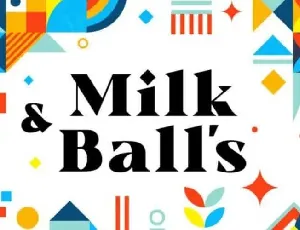 Milk and Balls Serif font