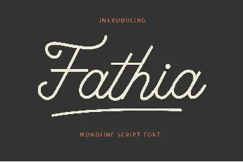 Fathia font