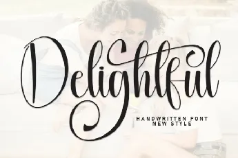 Delightful Calligraphy font