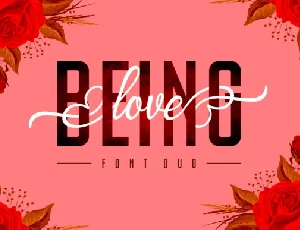 Being Love Duo Free font