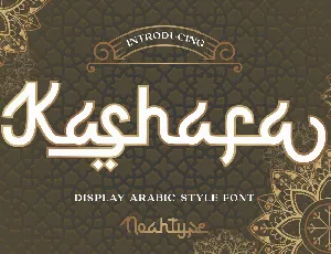 Kashafa Demo font