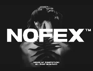 Nofex font