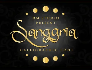 Sanggria font