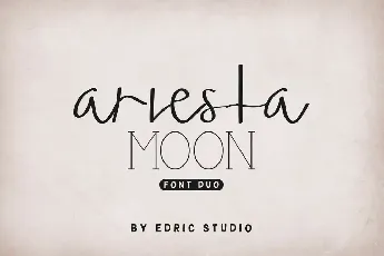 Ariesta Moon Demo font