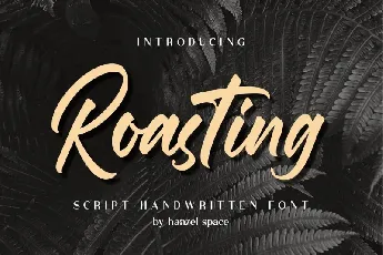 Roasting font