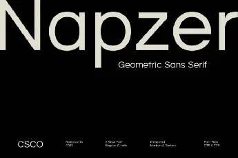 Napzer font