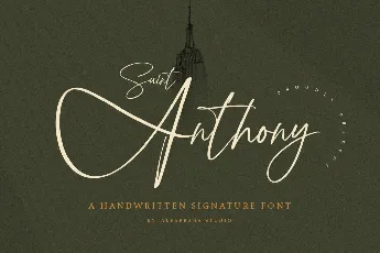 Saint Anthony Free font