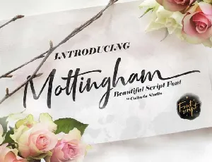 Mottingham Script Free font