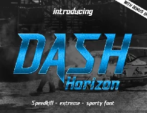 Dash Horizon font