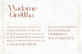 Madame Grettha Demo font