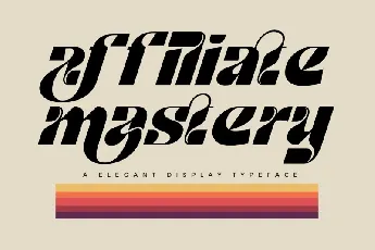 Affiliate Mastery font