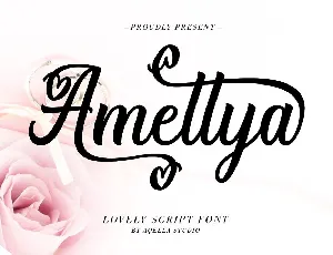 Amellya font